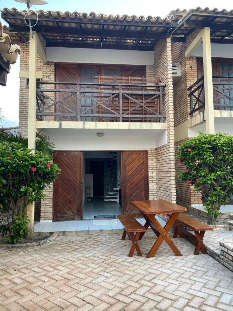 Casa Na Barra De Sao Miguel Villa Luaran gambar